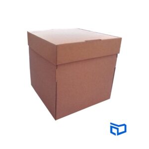Caja cubo de carton 15x15x15cm
