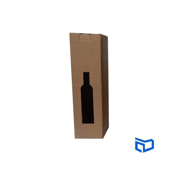 Caja vino para una botella