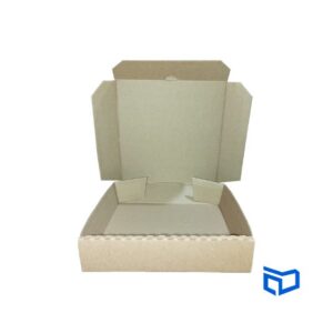 Caja pizza de cartón 20x20x4.5cm